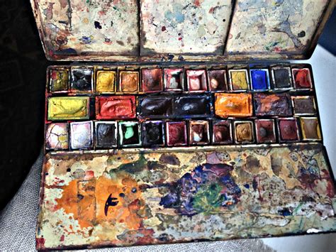 watercolor metal paint box|watercolor paint box company.